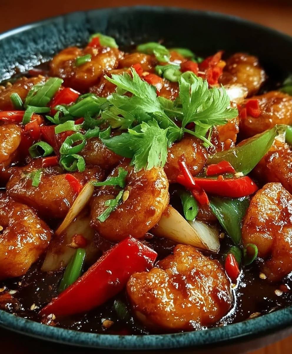 Kung Pao Garnelen
