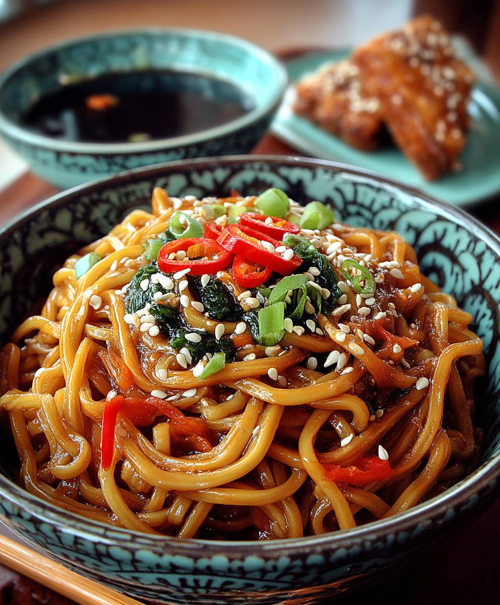 Asiatische Nudeln selber machen