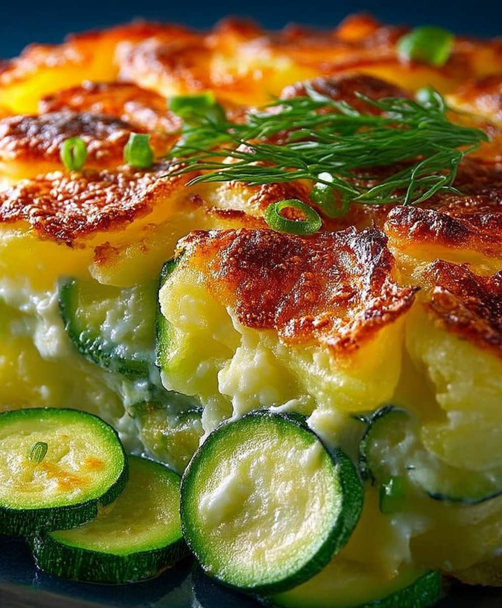 Kartoffelauflauf Zucchini einfach