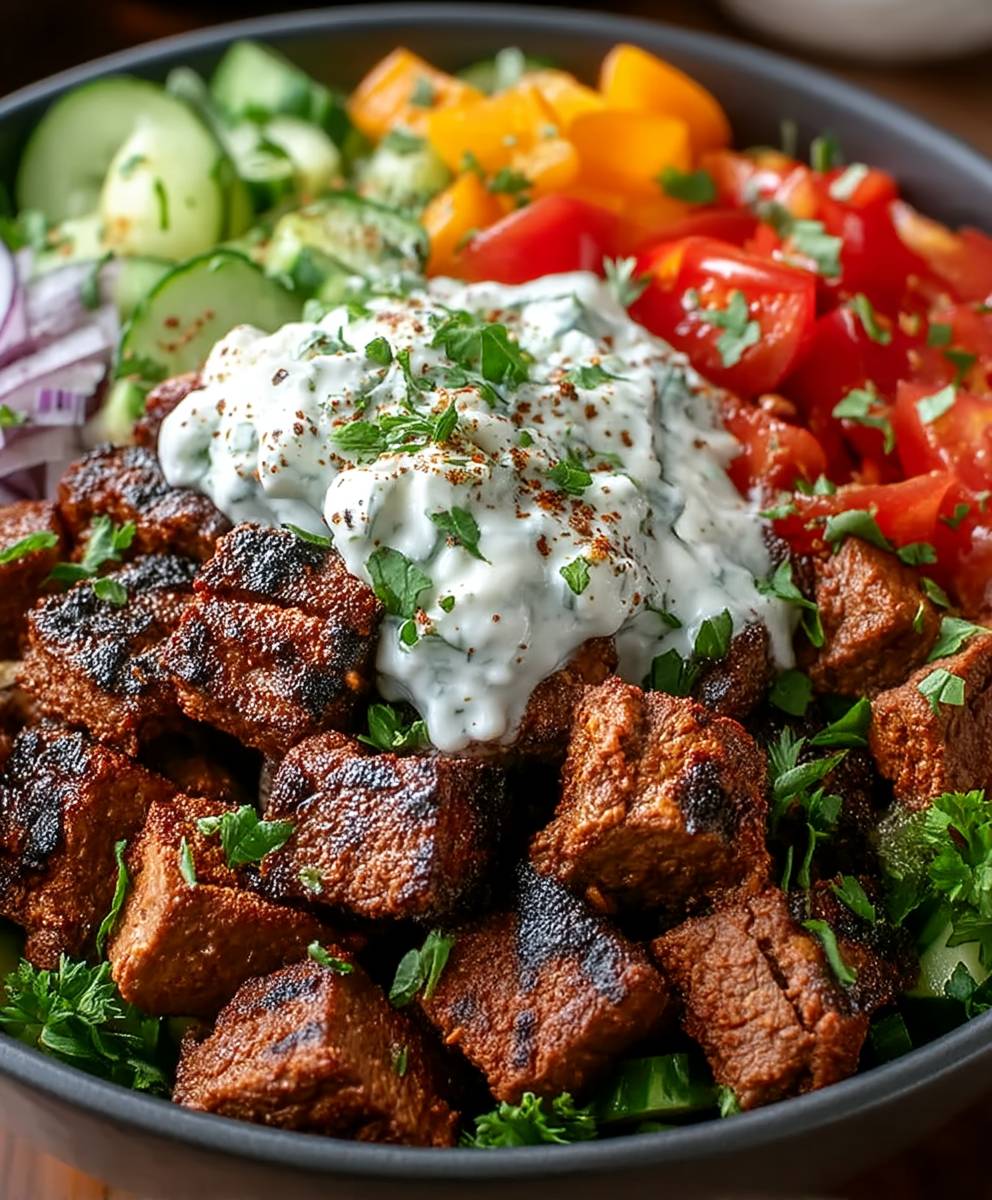 Kebab Bowl Hoher Proteingehalt
