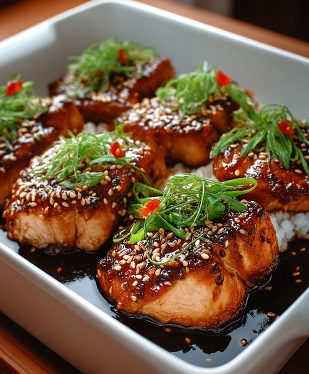 Teriyaki Hühnchen saftig zubereiten