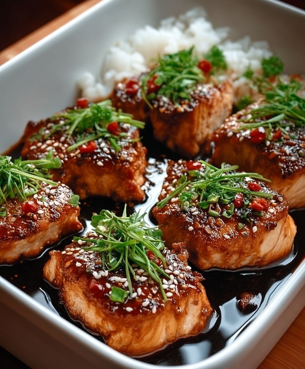 Teriyaki Hühnchen saftig zubereiten