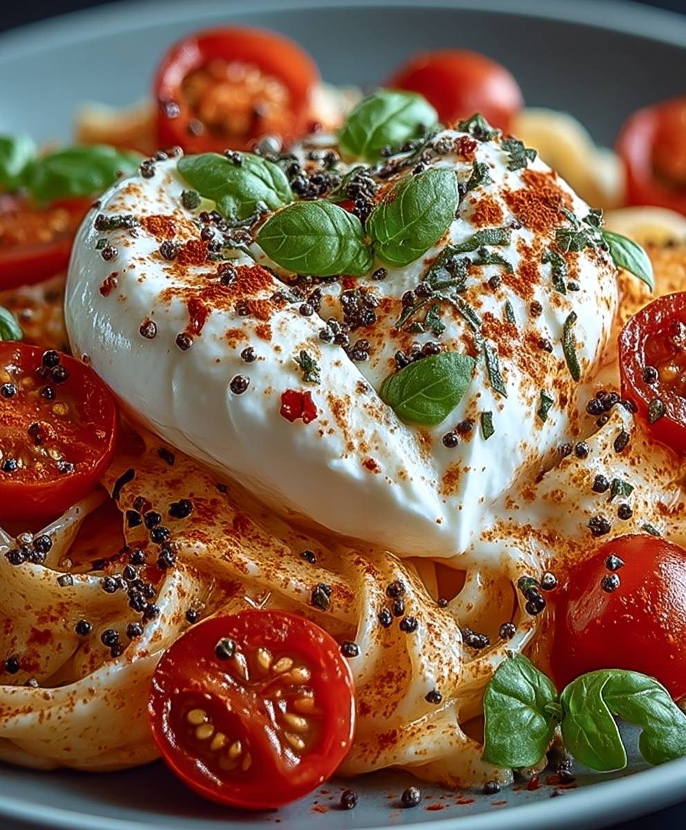 Burrata Pasta einfach zubereiten