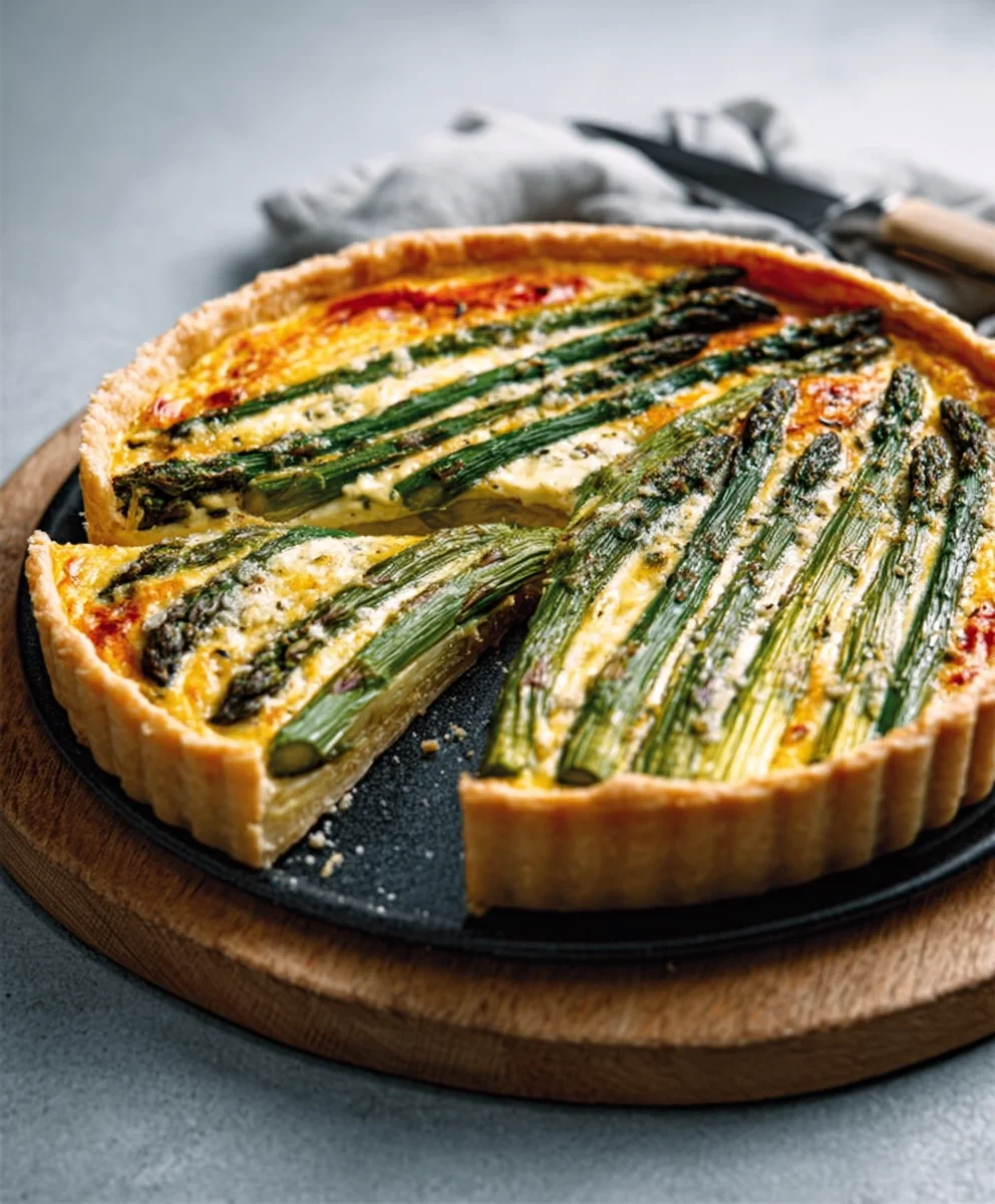 Spargel Quiche Rezept: Cremig, frisch & einfach lecker!