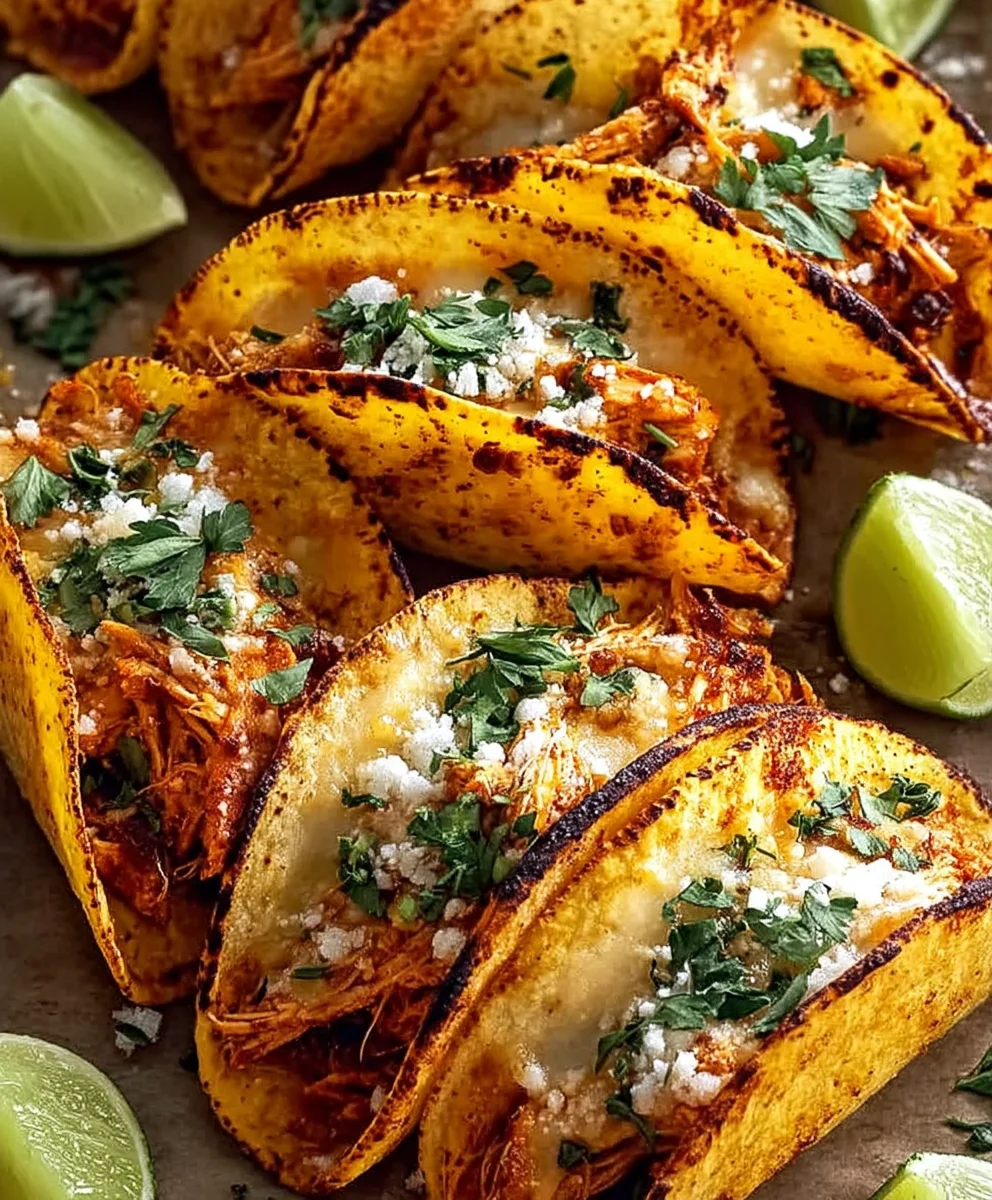 Minutige Mini Tacos mit Hähnchenfleisch – Unglaublich gut!