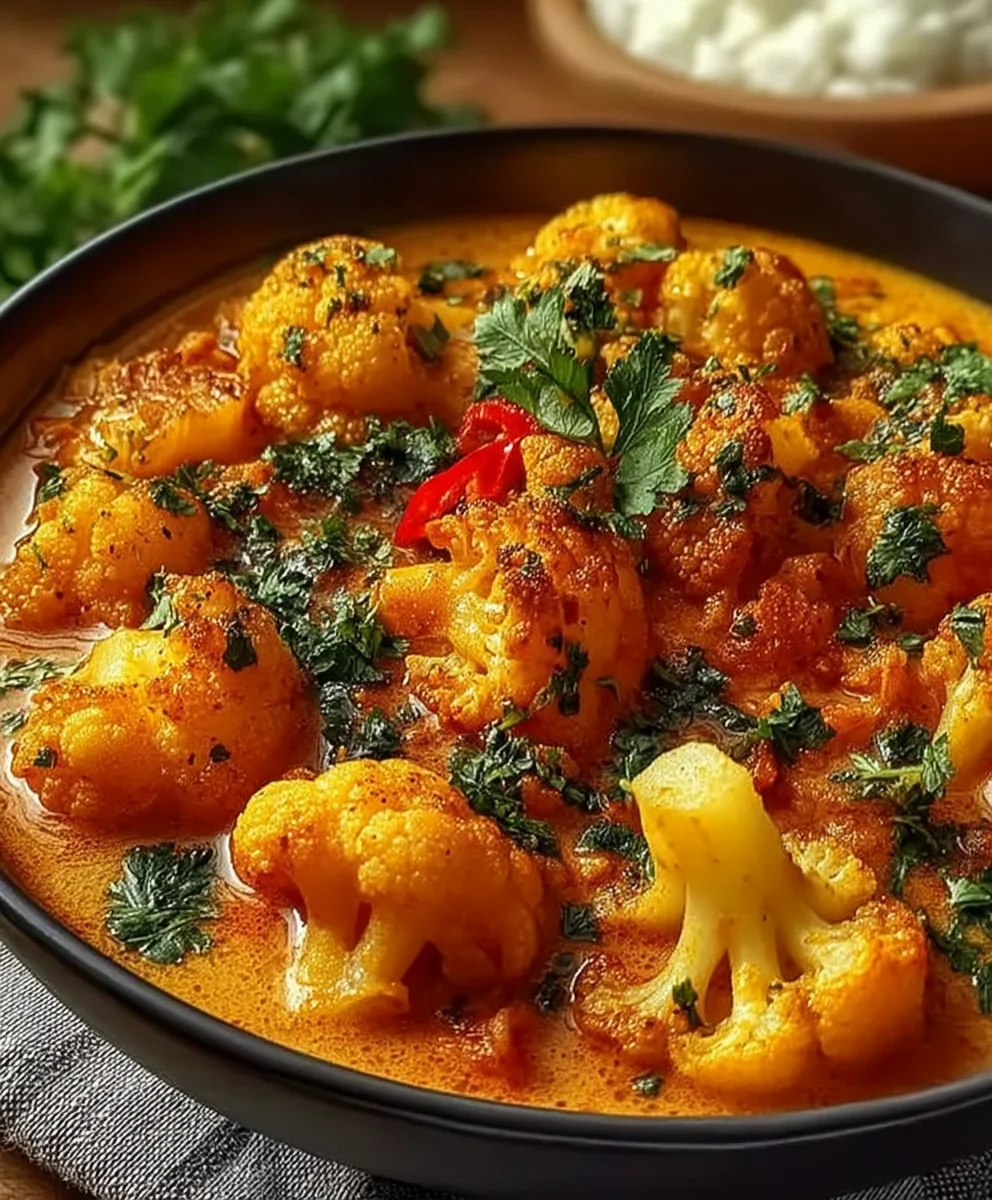 Ofen Blumenkohl Curry: Unglaublich einfach & köstlich