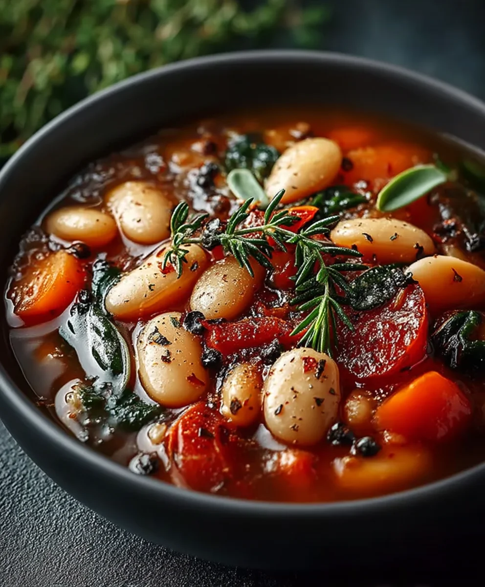 Mediterraner Bohneneintopf: Ein essenzielles, gesundes Rezept!