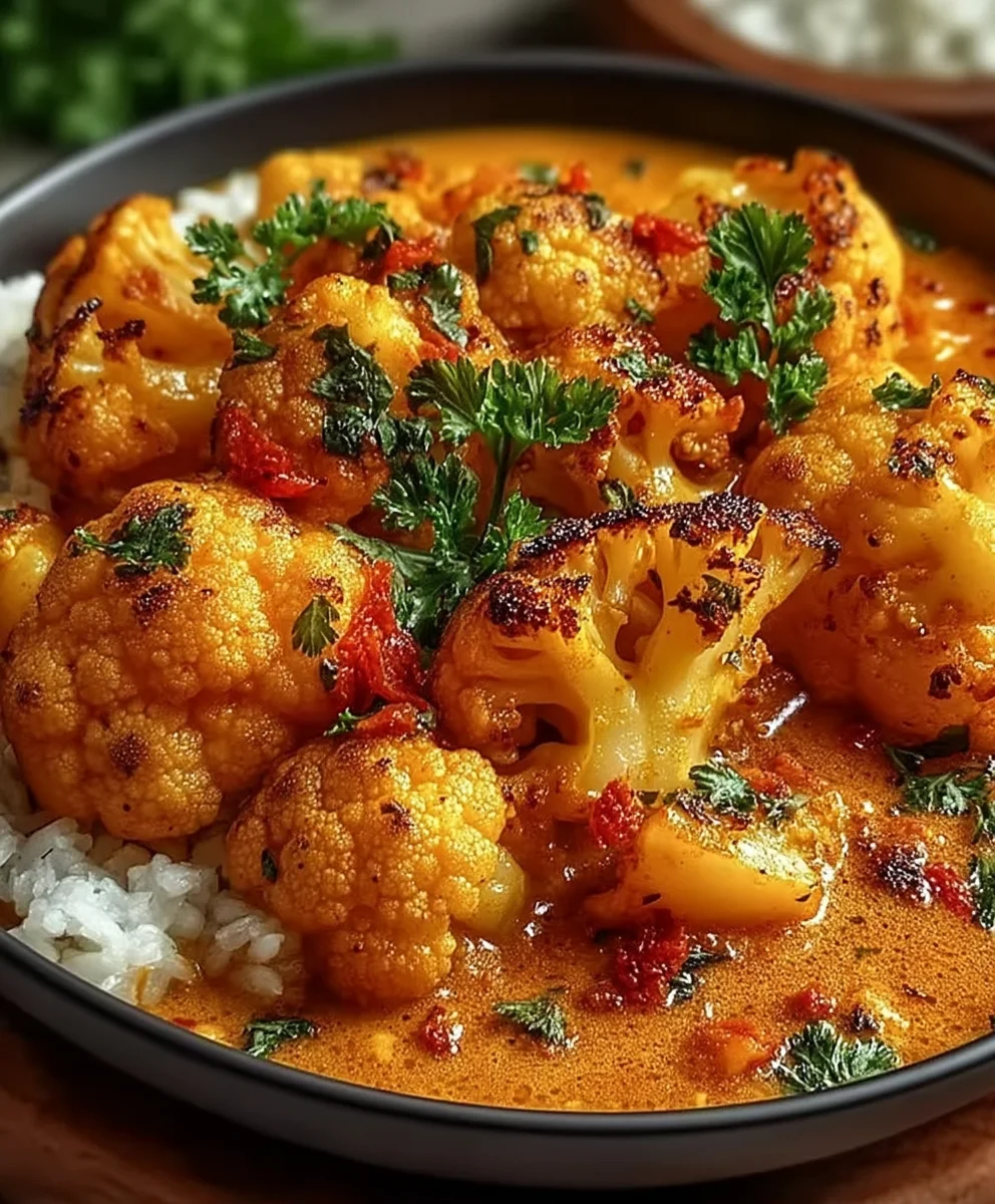 Ofen Blumenkohl Curry: Unglaublich einfach & köstlich