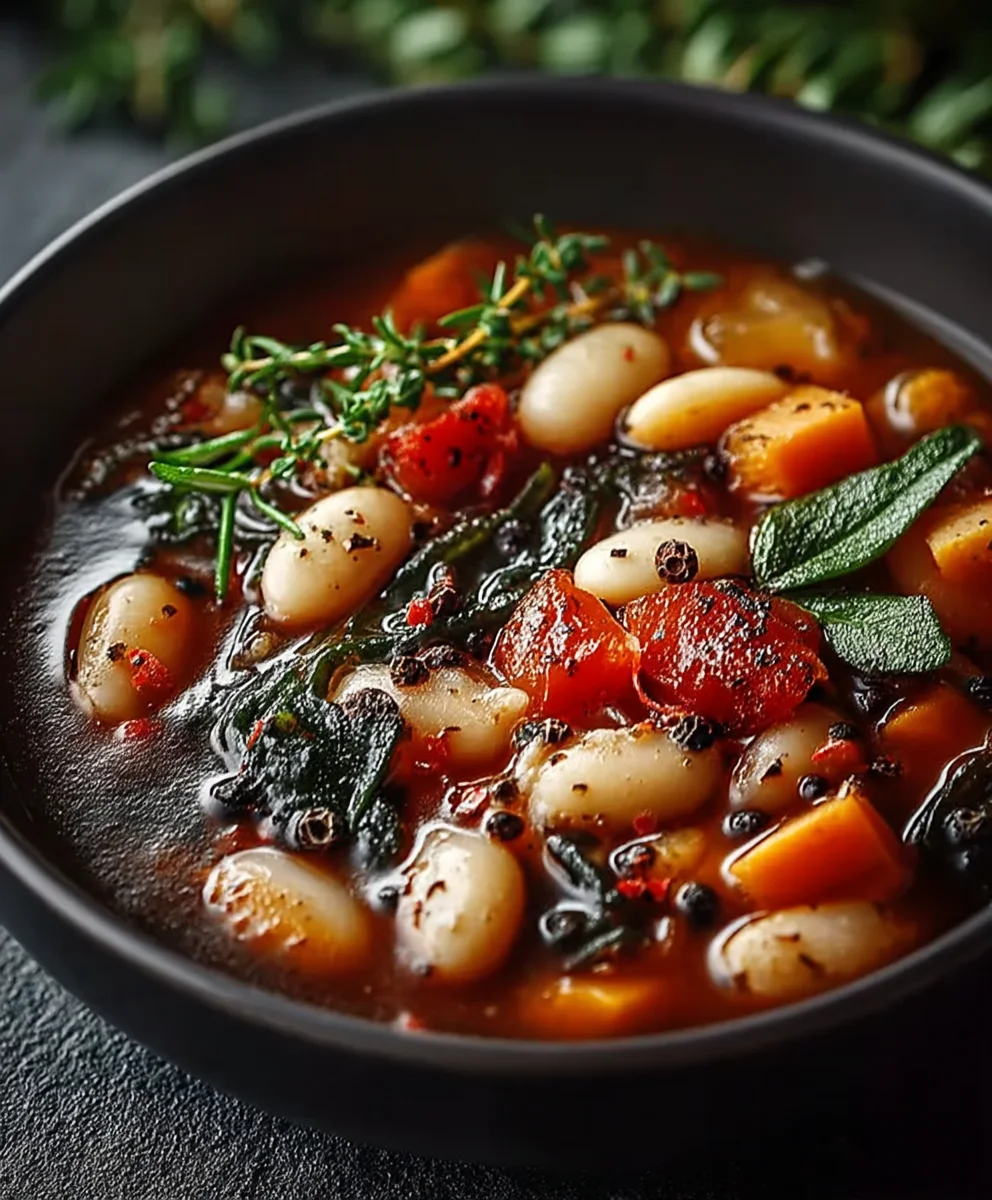 Mediterraner Bohneneintopf: Ein essenzielles, gesundes Rezept!