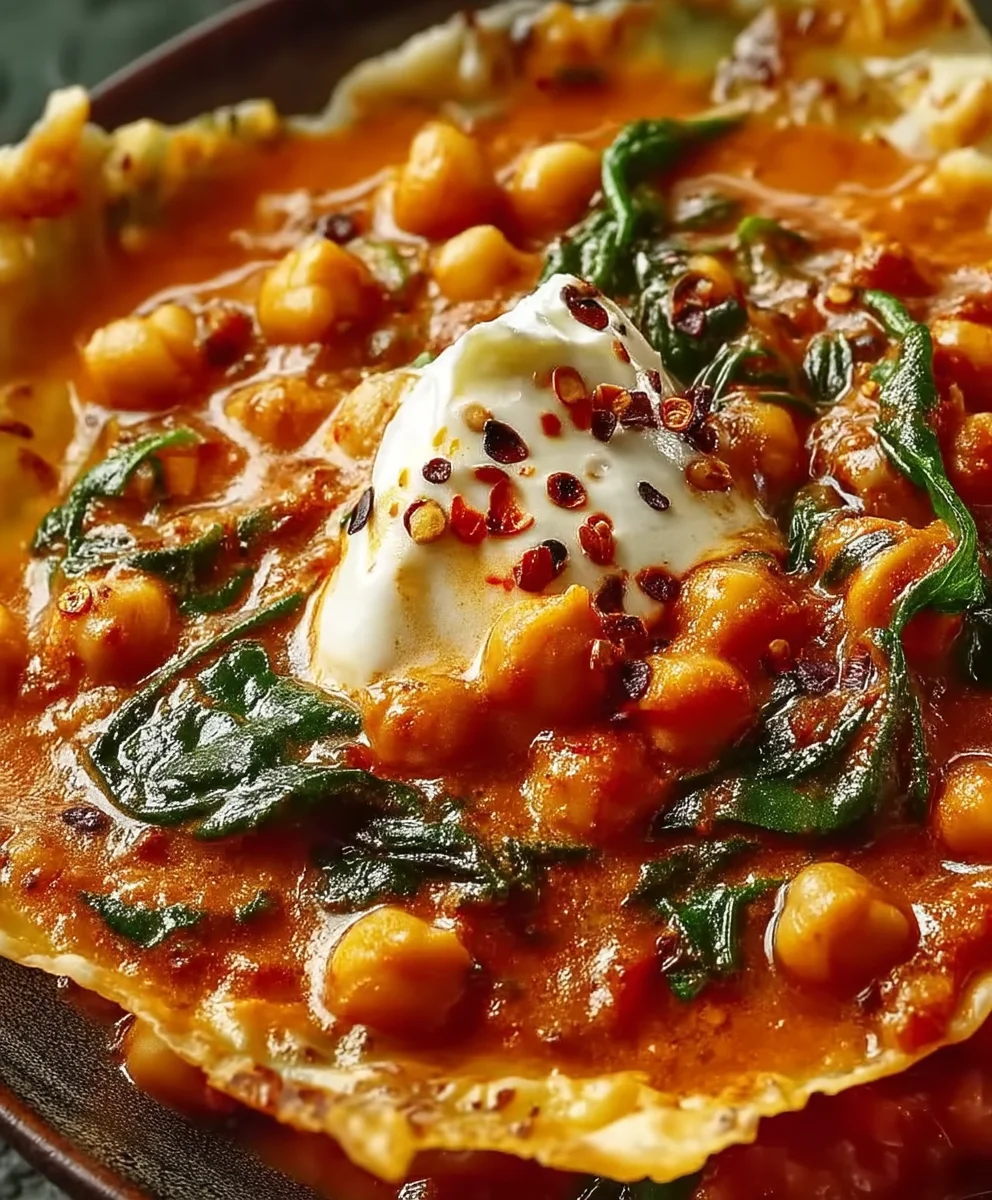 Cremiger Harissa Kichererbseneintopf – Unglaublich lecker!