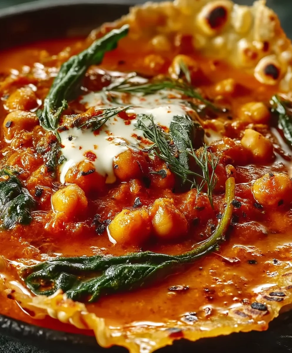 Cremiger Harissa Kichererbseneintopf – Unglaublich lecker!