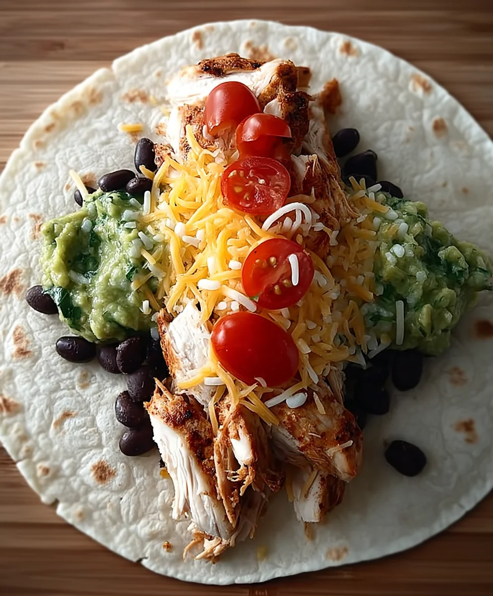 Sieben Schichten Hähnchen Burritos: Das ultimative Rezept!