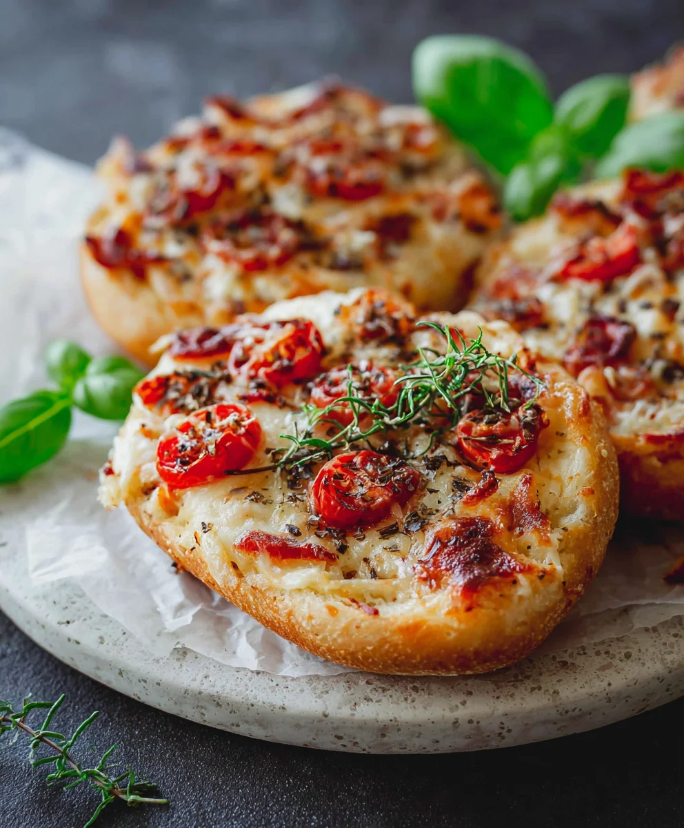 Pizzabroetchen Vegetarisch