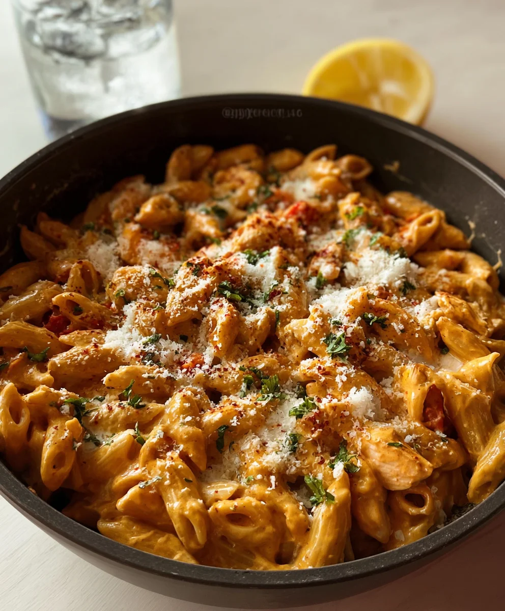 Cheesy Chicken Pasta: Dein schnelles & cremiges Lieblingsgericht!