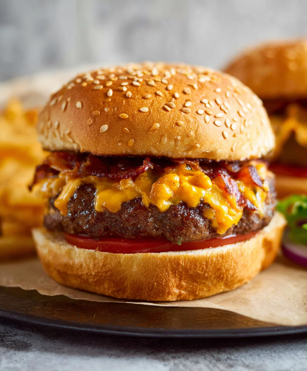 Crack Burger Rezept: Der saftigste Beef-Burger den du kennst!