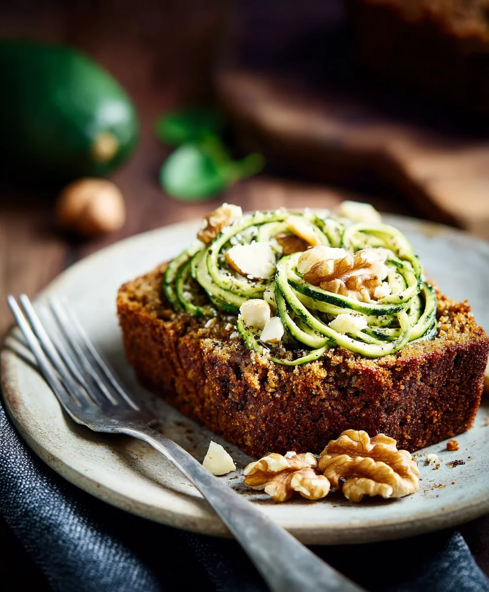 Leckere Zucchininudeln mit cremigem Brokkoli Avocadopesto