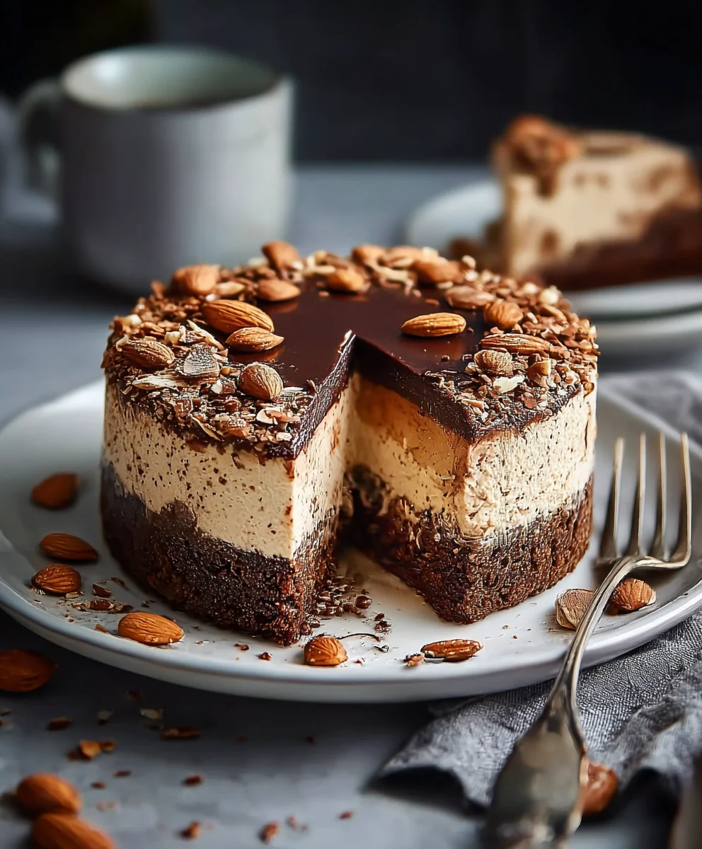 Cremige Torte: Alkoholfreier Baileys-Extrakt & Gebrannte Mandeln
