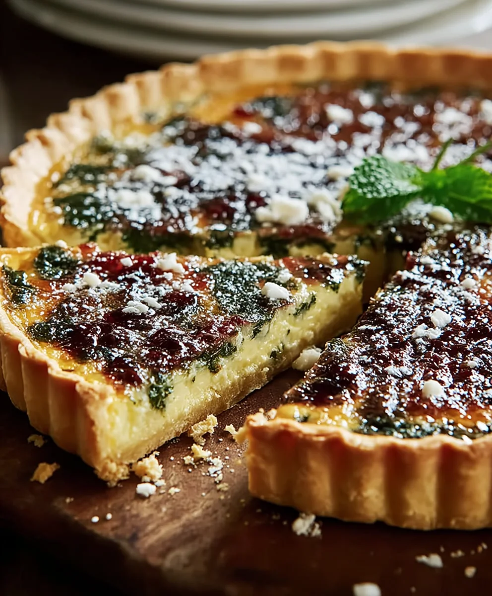 Frühlingskräuter Tarte Rezept: Köstlich, frisch & einfach!