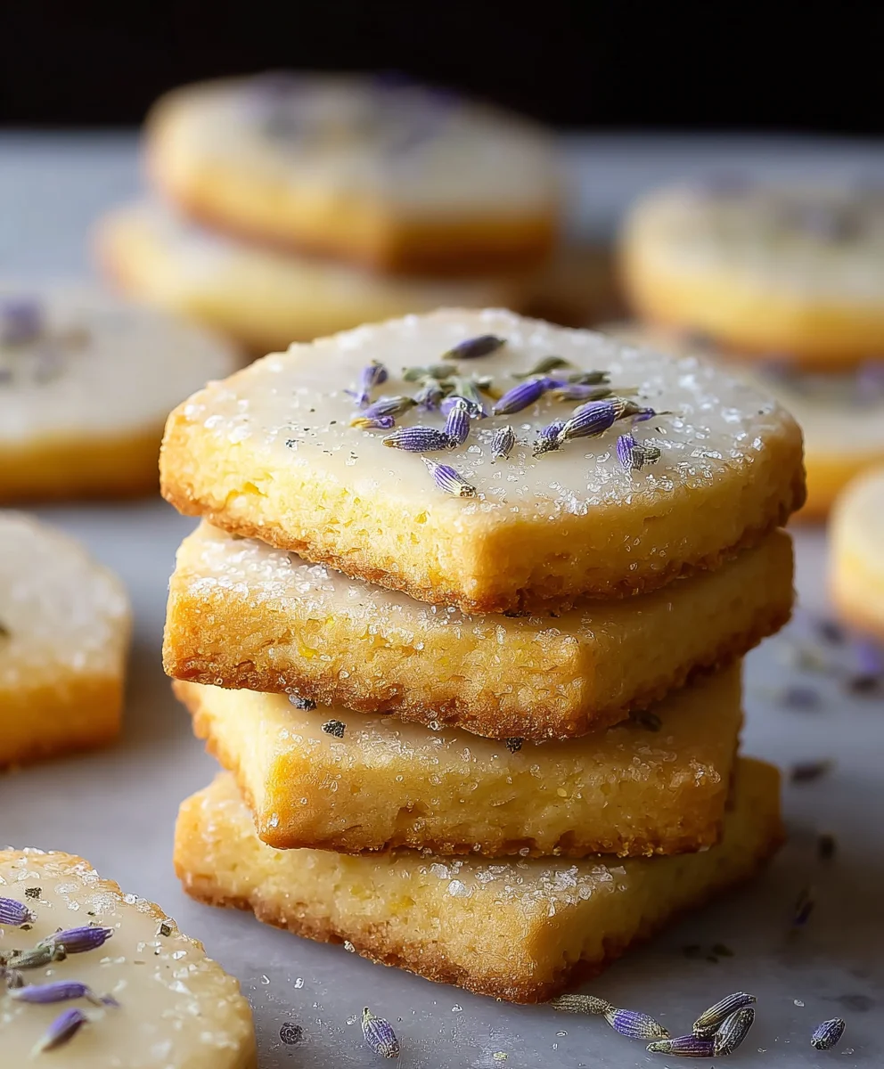 Zarte Sables Citron Lavendel – Ein himmlischer Genuss!