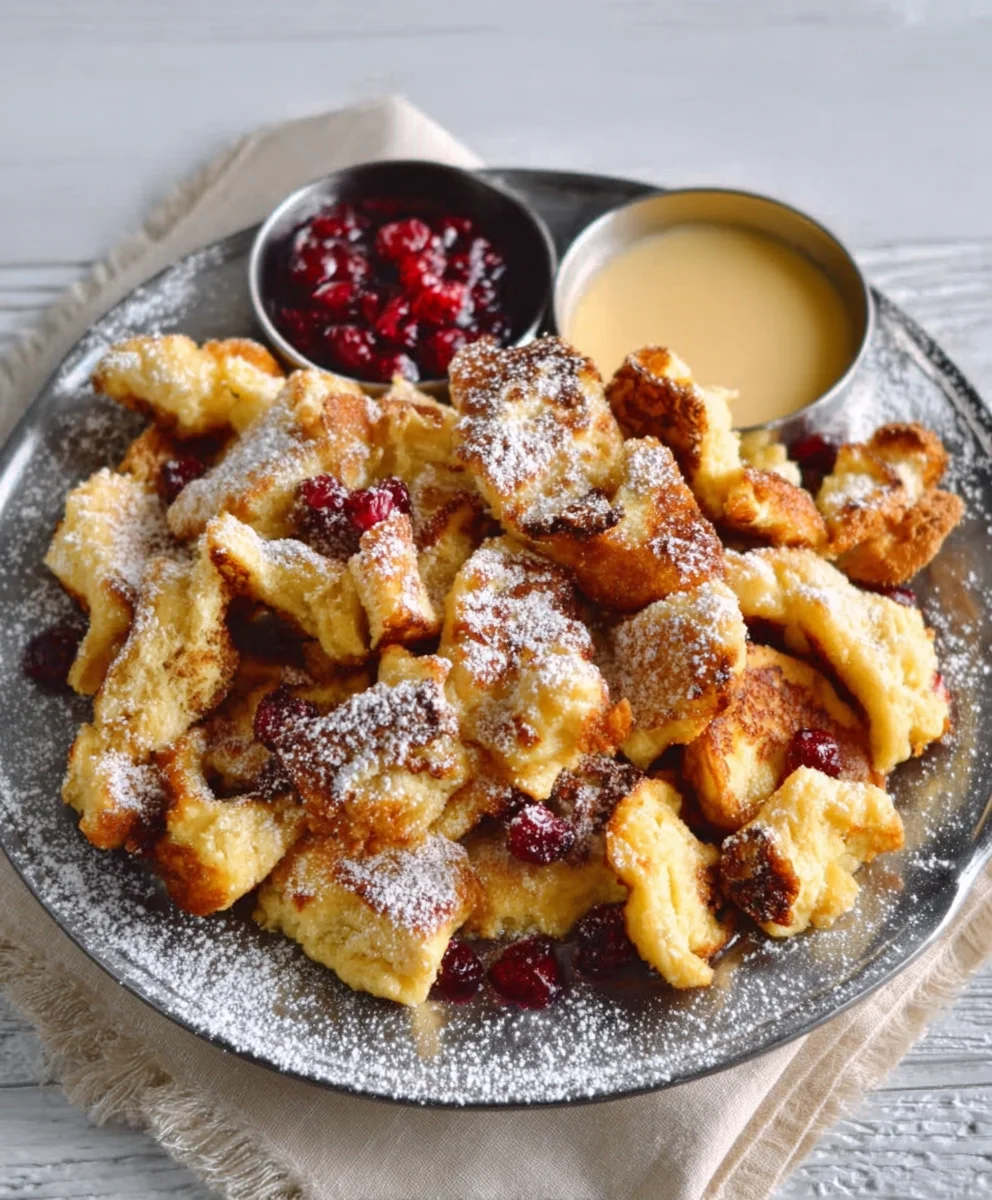 Das beste Rezept: Fluffig süßer Kaiserschmarrn mit Eiern