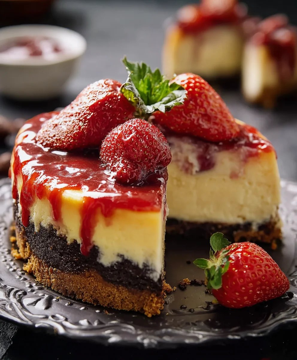Käsekuchen Schokolade Erdbeeren: Ein alkoholfreier Traum!