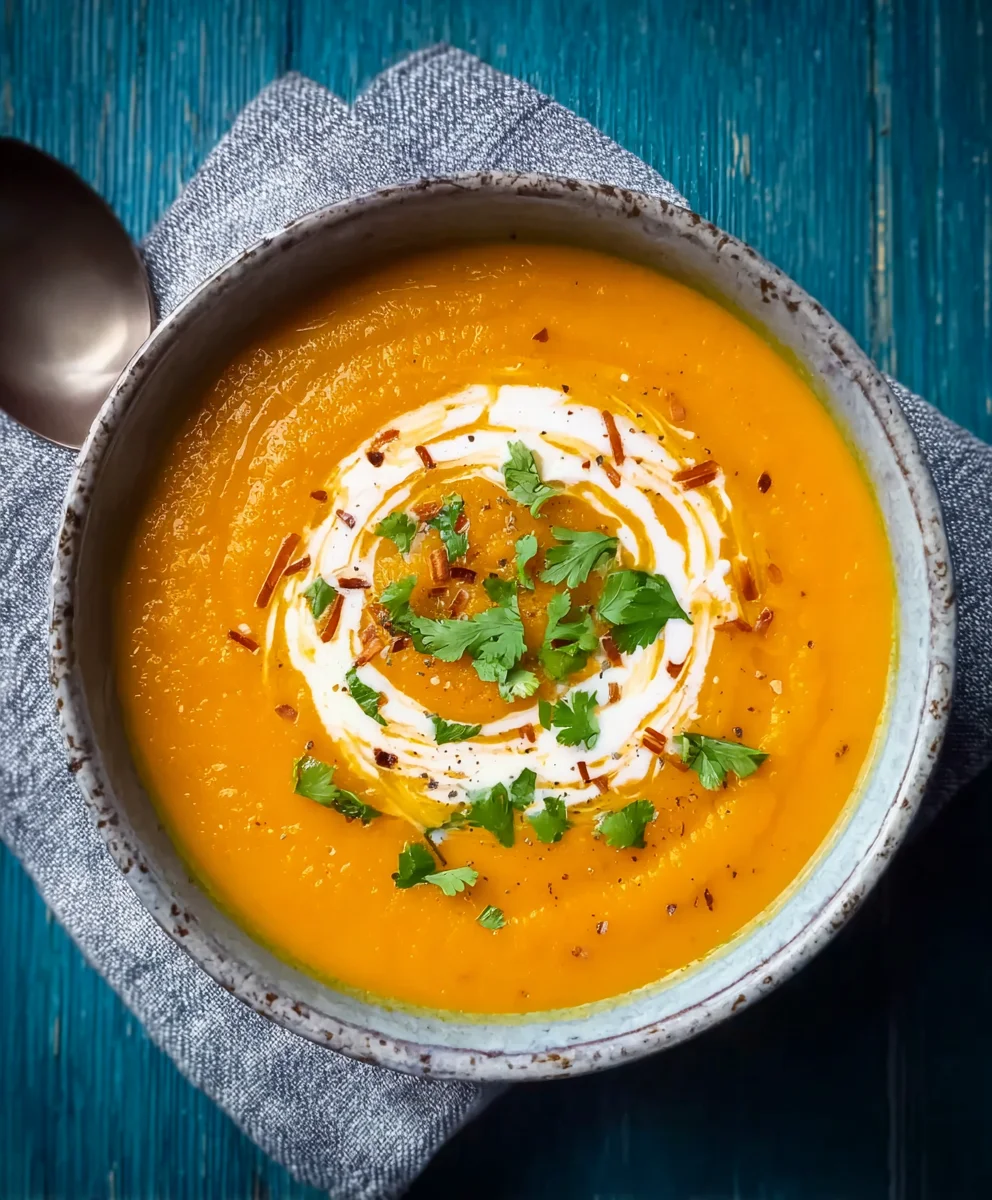 Kurbissuppe Mit Kokossahne