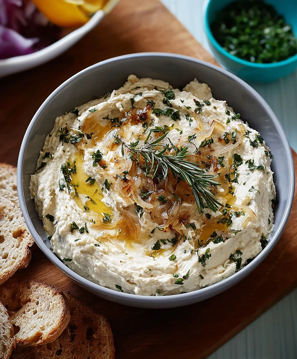 Zwiebel Dip zum Grillen: Cremig, frisch & einfach lecker!