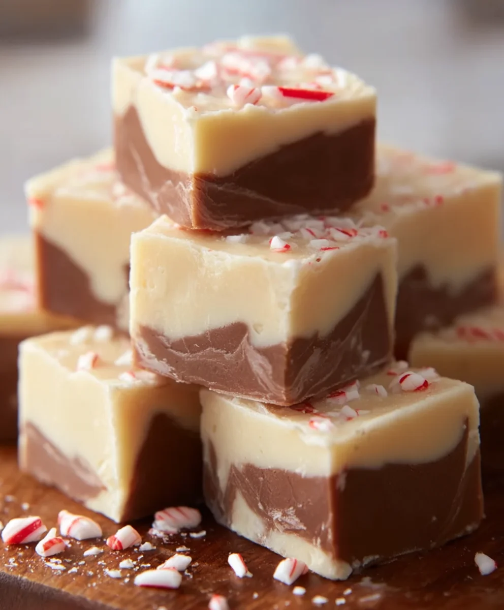 Zuckerstangen Fudge Rezept