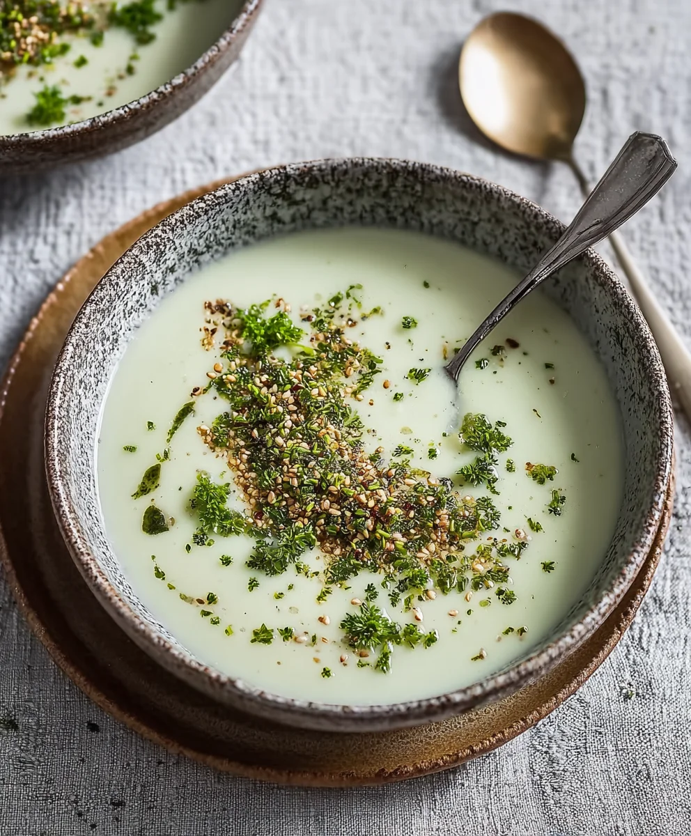 Leckere Kohlrabisuppe mit Hanfsamen Topping – Dein Lieblingsrezept