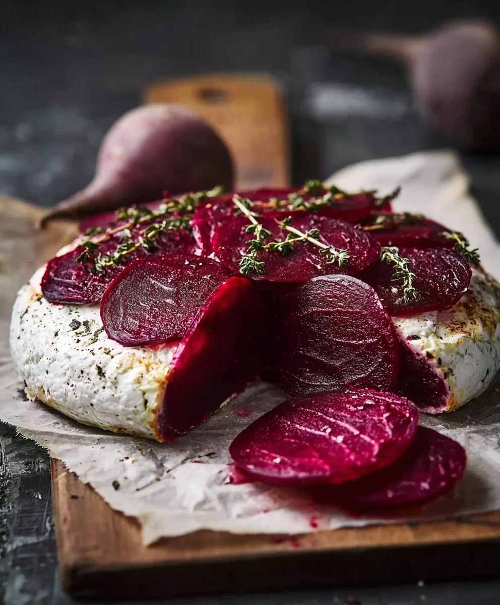 Rote Bete Pinsa Ziegenkäse: Fruchtig-frisch & schnell gemacht