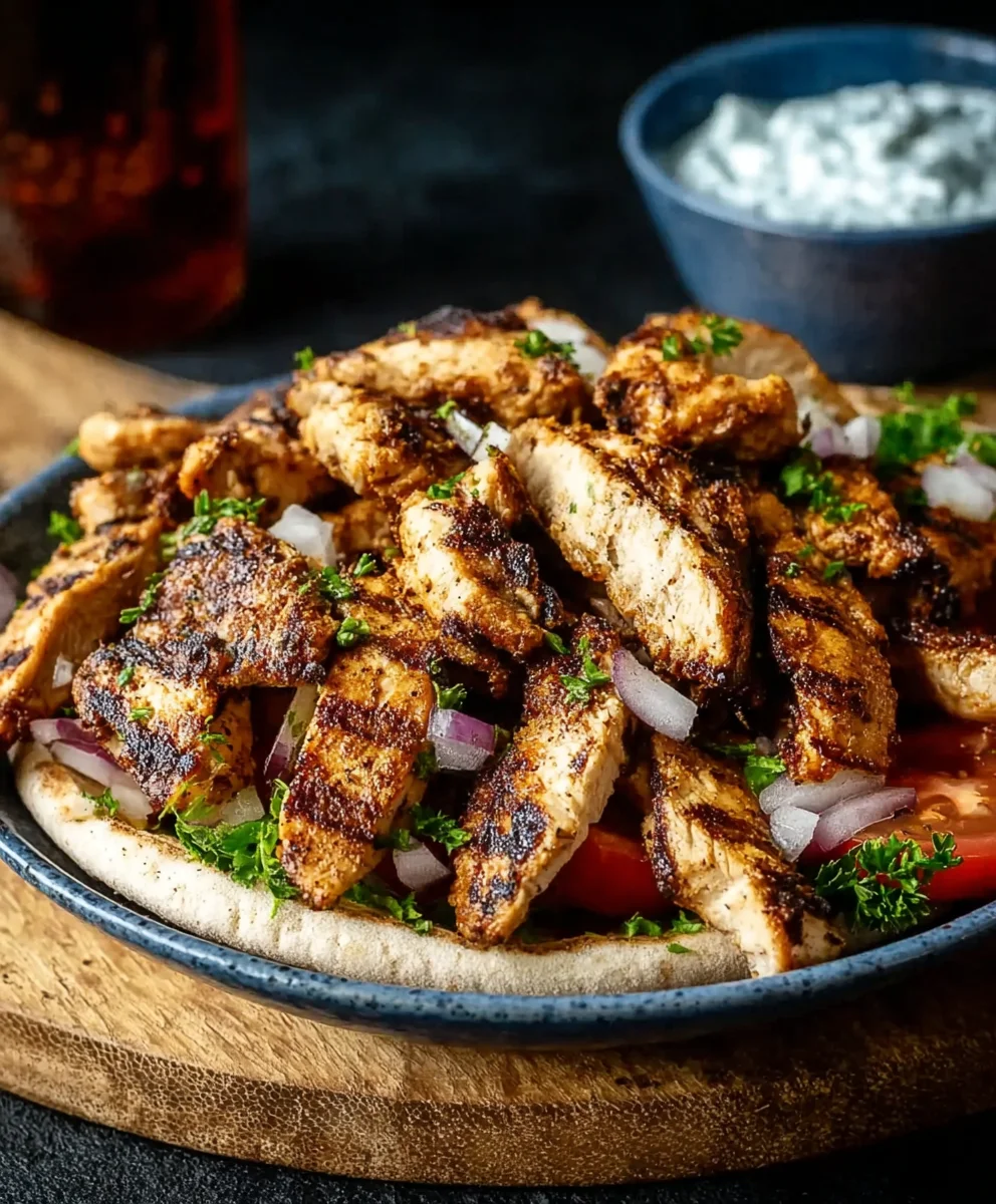 Leckeres Hähnchen Gyros selber machen – Einfach Hausgemacht