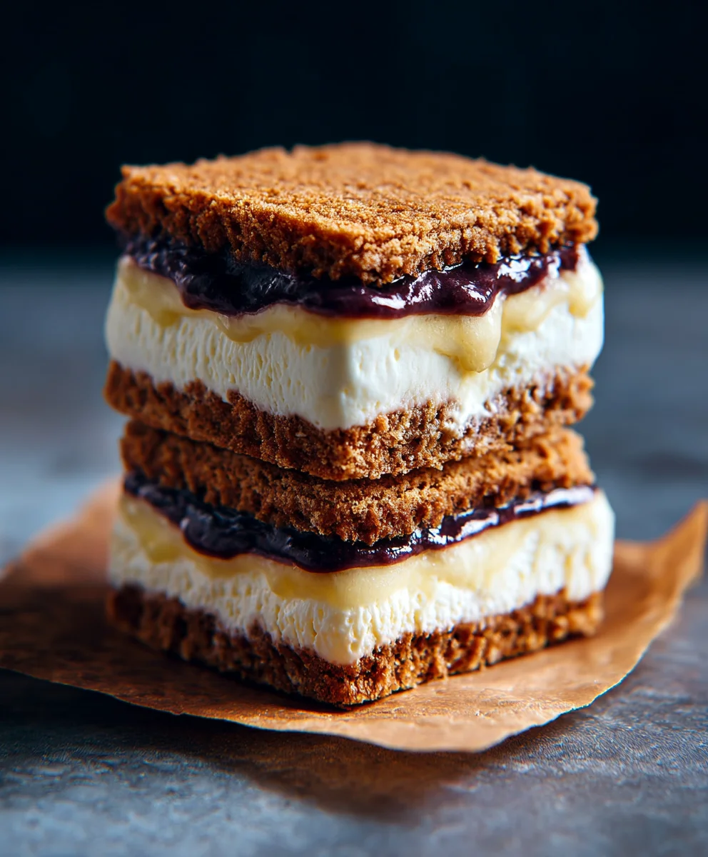 Blaunon-alcoholic beer Eiscreme Sandwich