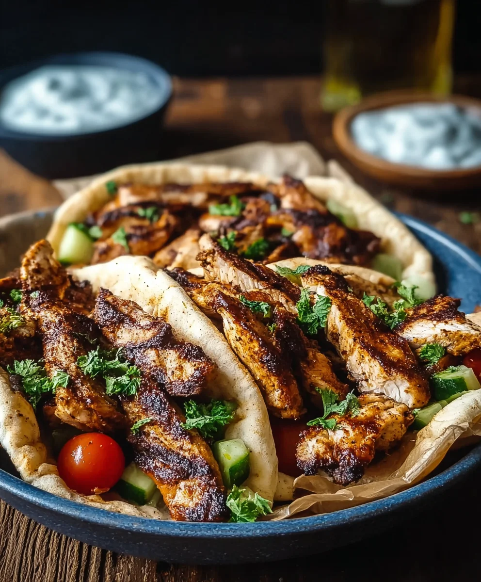 Leckeres Hähnchen Gyros selber machen – Einfach Hausgemacht