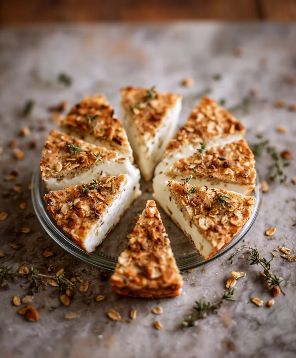 Haferflocken Joghurt Fladen