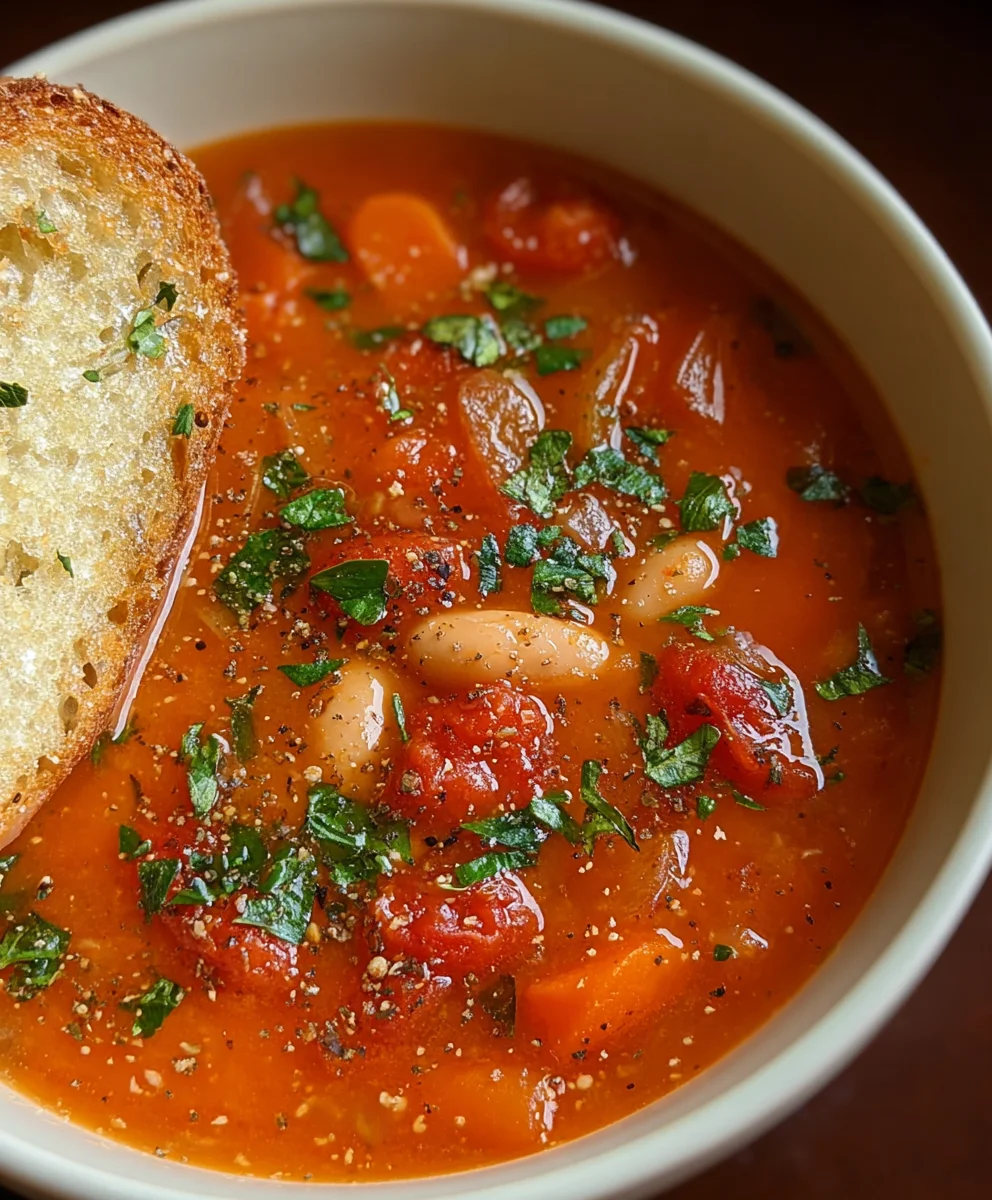 Haricots Tomates Suppe: Schnell, einfach & lecker kochen