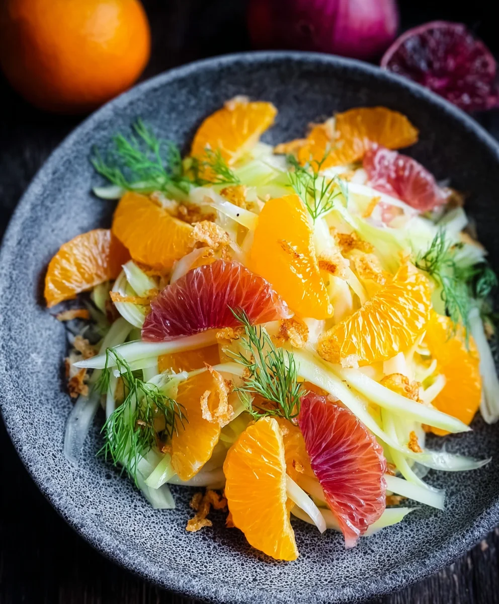 Fenchelsalat Mit Orangen