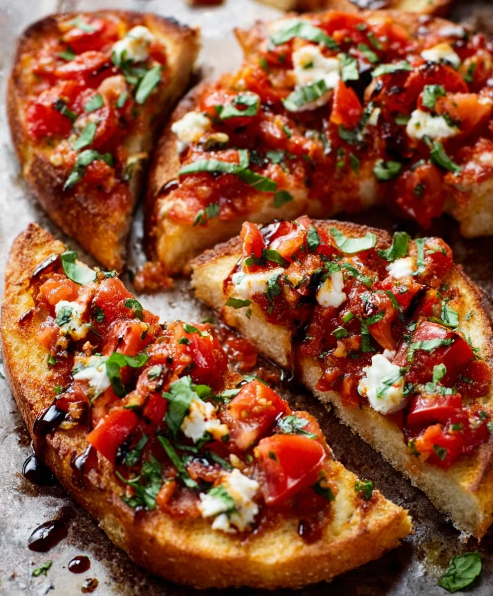 Pizza Bruschetta: Dein bestes Rezept – einfach unwiderstehlich!