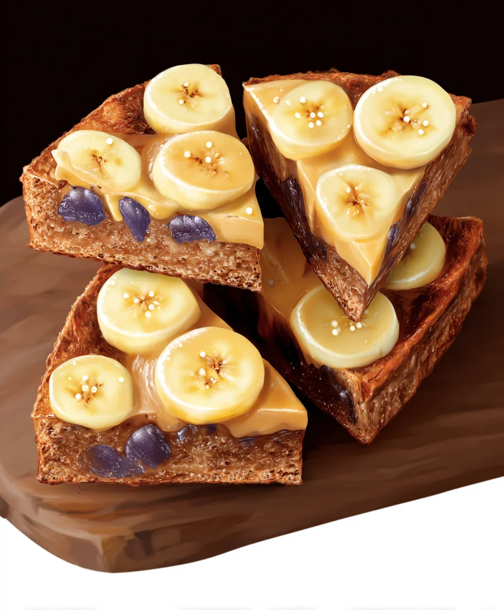 Leckere Bananenpudding Brownies backen – einfach & schnell