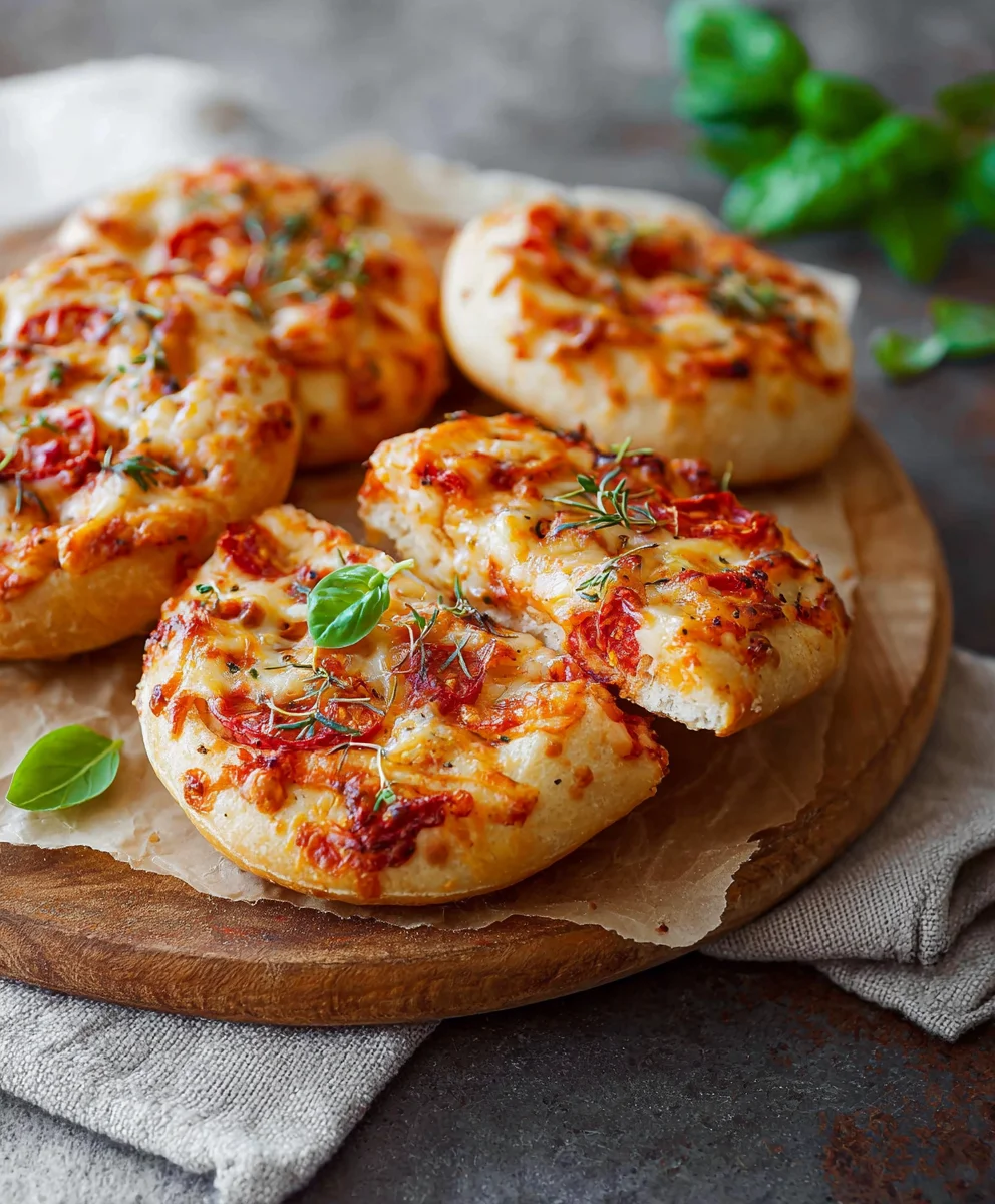 Pizzabroetchen Vegetarisch