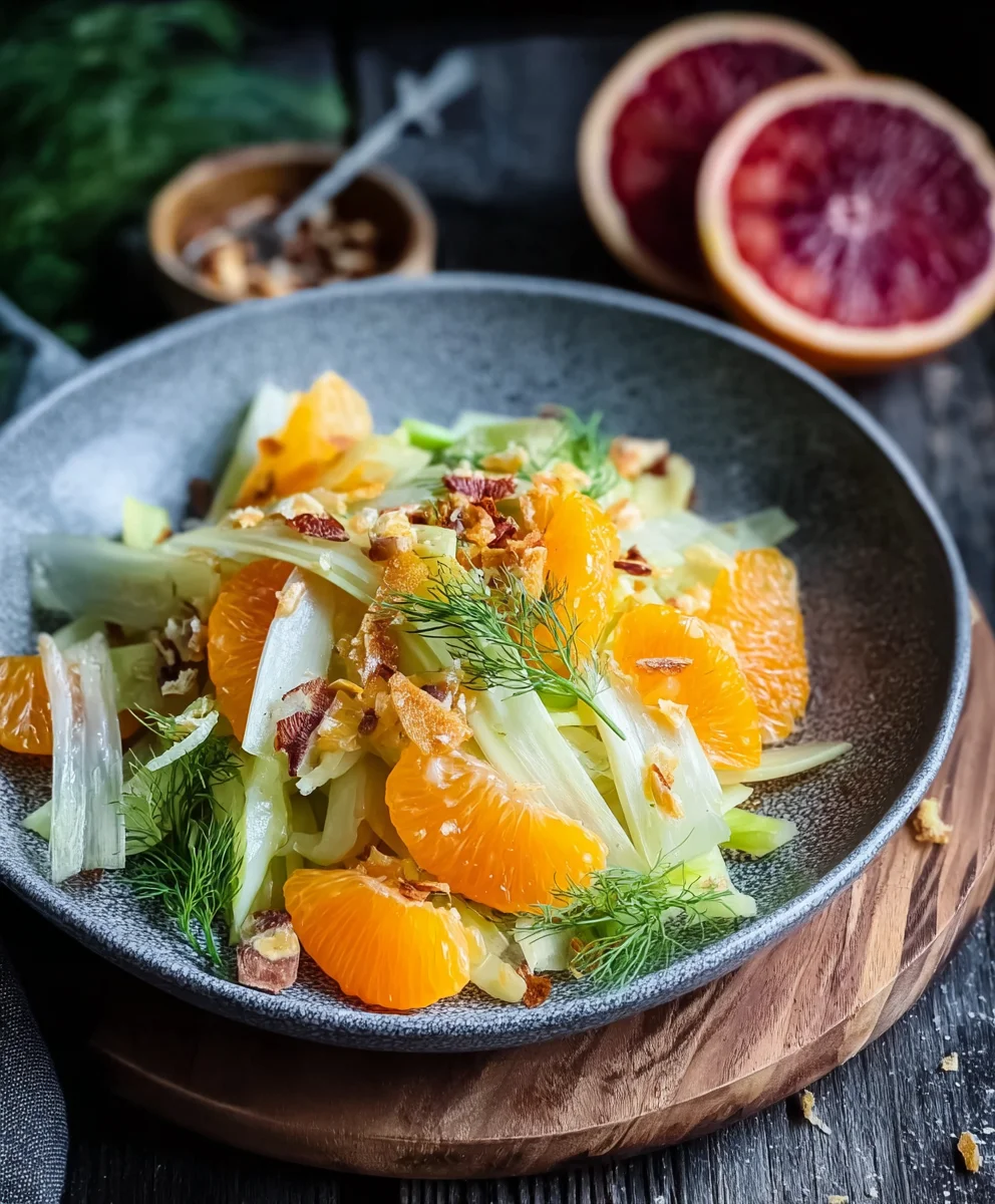 Fenchelsalat Mit Orangen