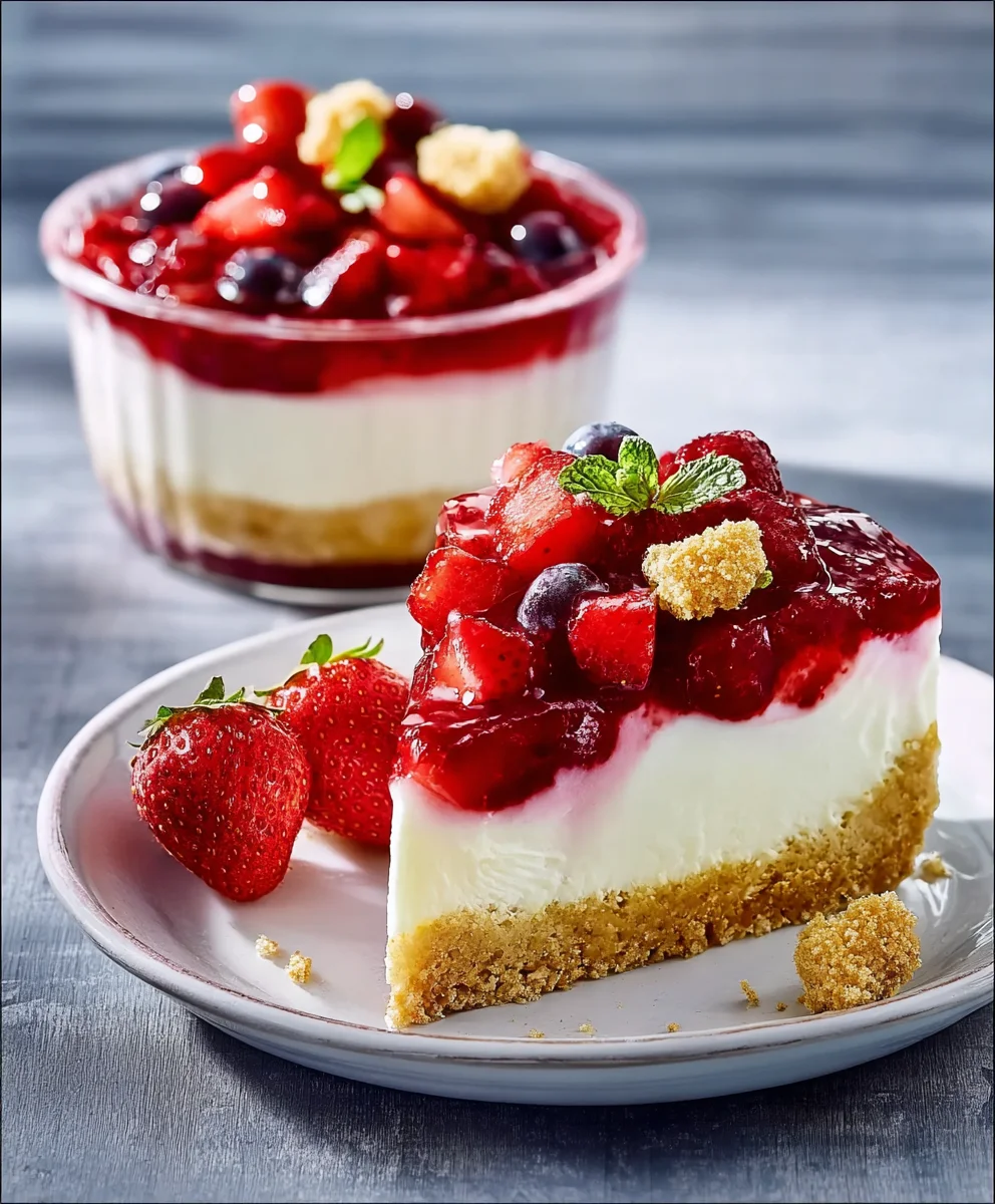 Erdbeer Cheesecake Creme Rezept: Leicht & Alkoholfrei!