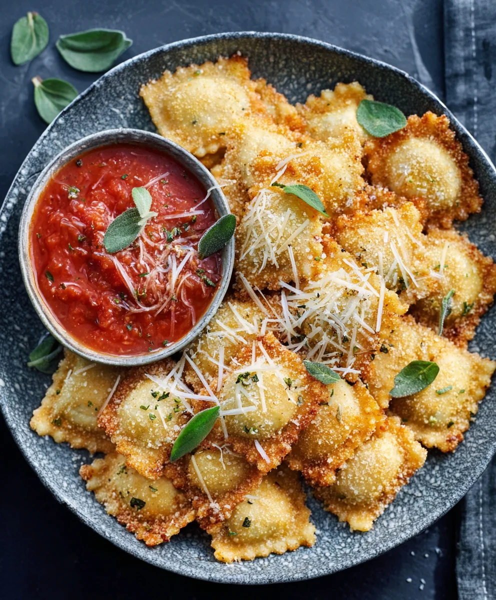 Ravioli Heissluftfritteuse Lieblingssnack