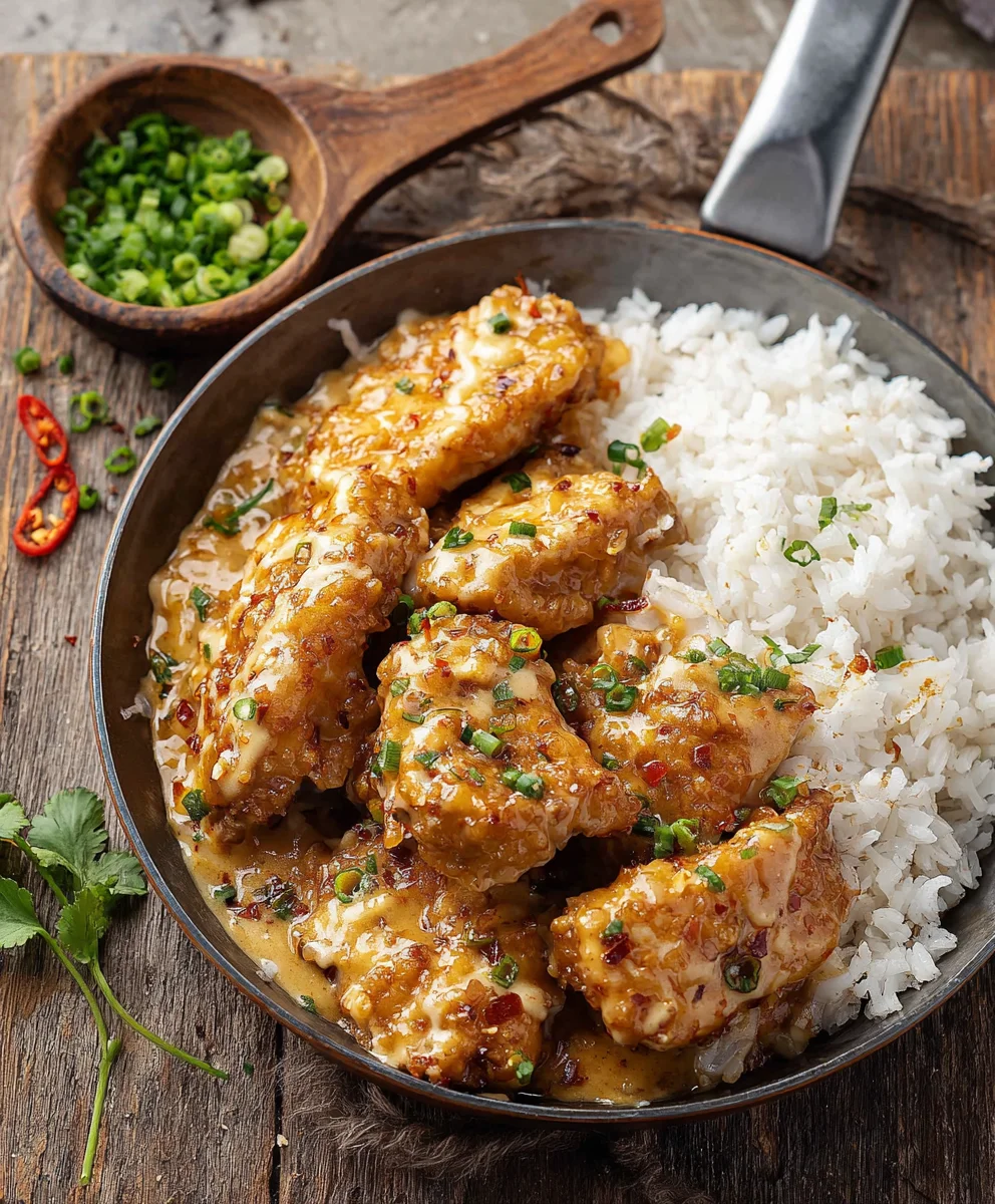 Unwiderstehliches Bang Bang Chicken: Dein schnelles Abendessen!