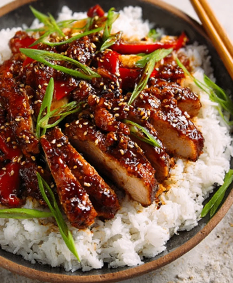 Saftiges Teriyaki Hähnchen mit Gemüse: Ein schnelles Geschmackserlebnis