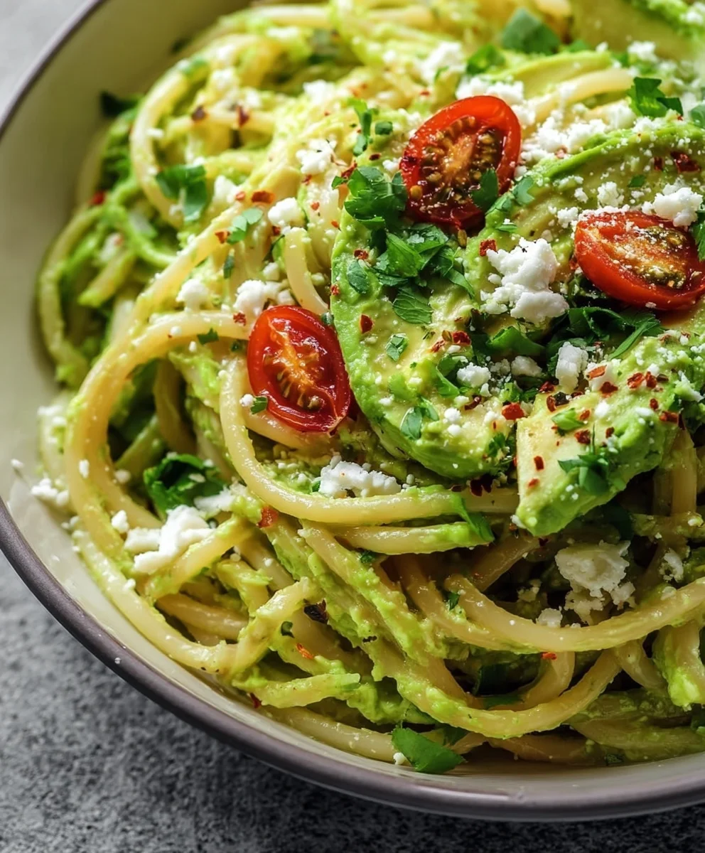 Cremige Avocado Pasta: Dein essentieller veganer Genuss.