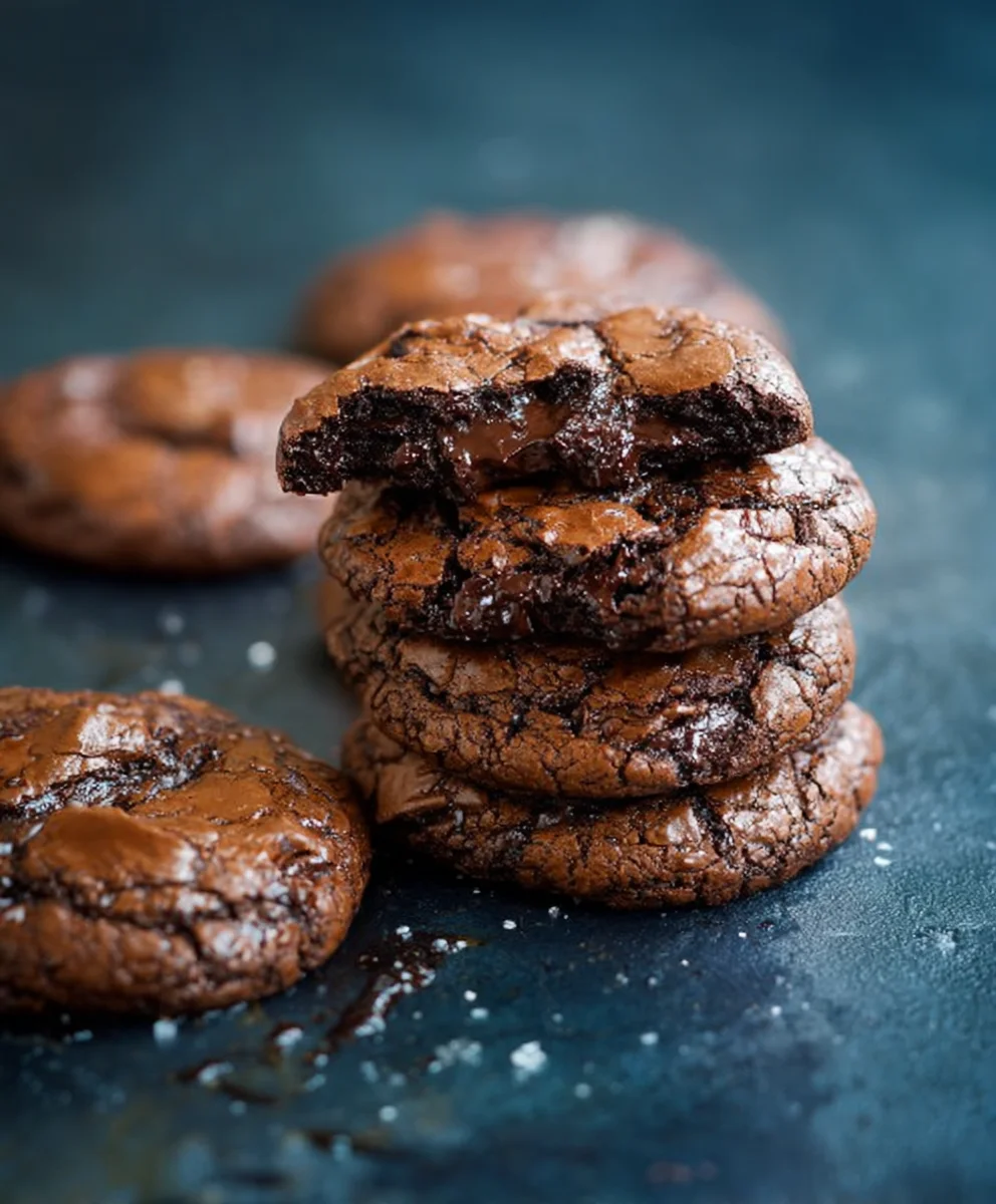 Schoko Brownie Cookies: Perfekt für graue Novembertage