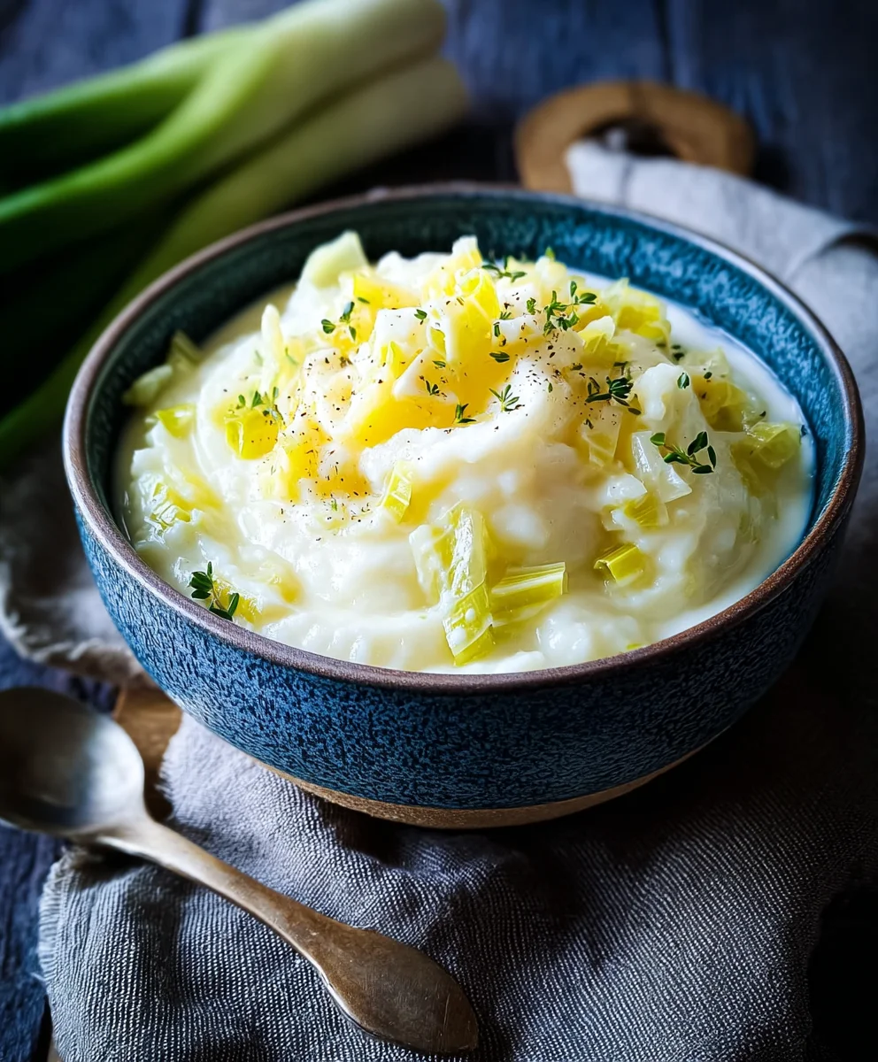 Cremiges Porreegemüse mit Butter & Sahne – unwiderstehlich