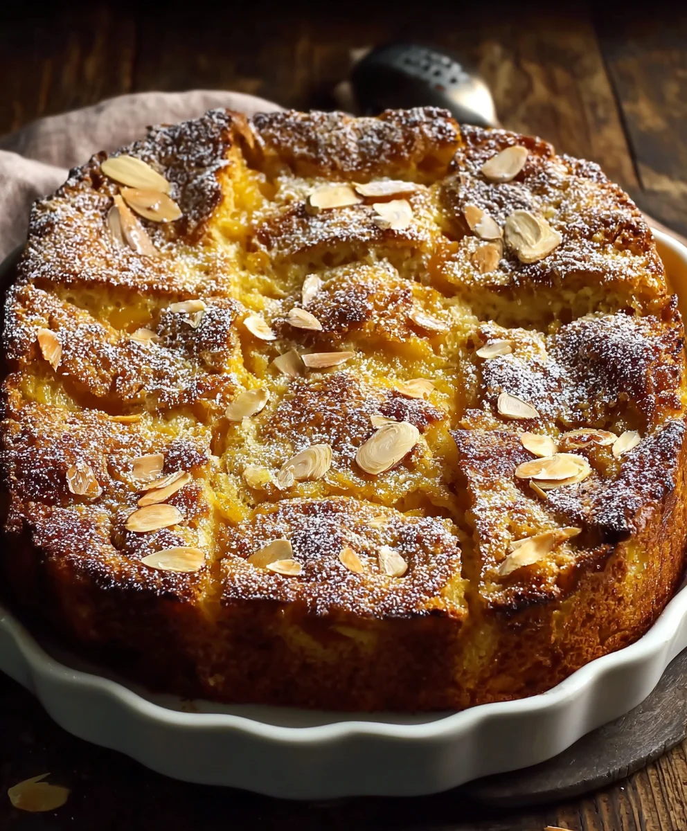 Süßer Brotauflauf Aprikose Mandel: Dein neues Lieblingsdessert!