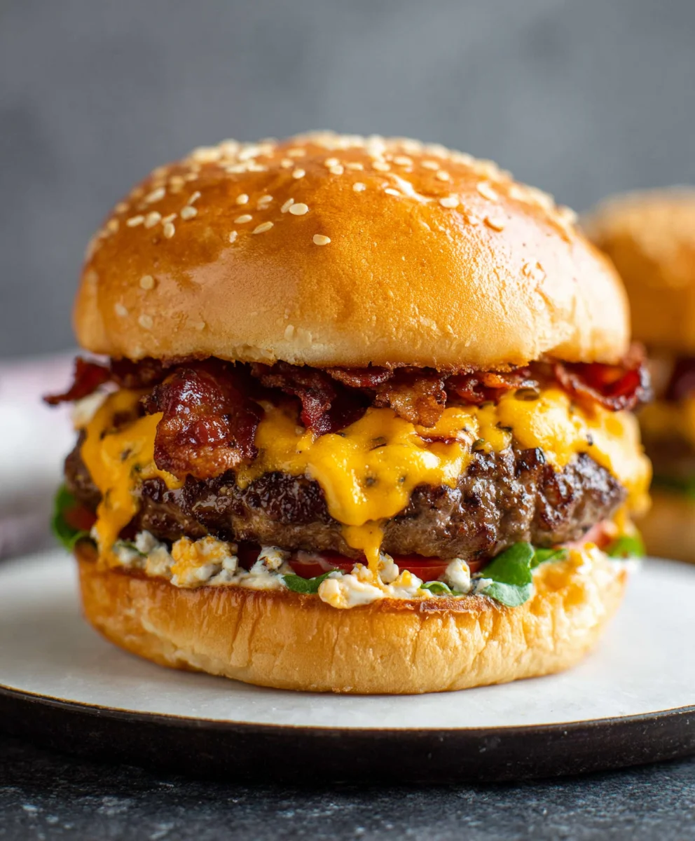 Crack Burger Rezept: Der saftigste Beef-Burger den du kennst!