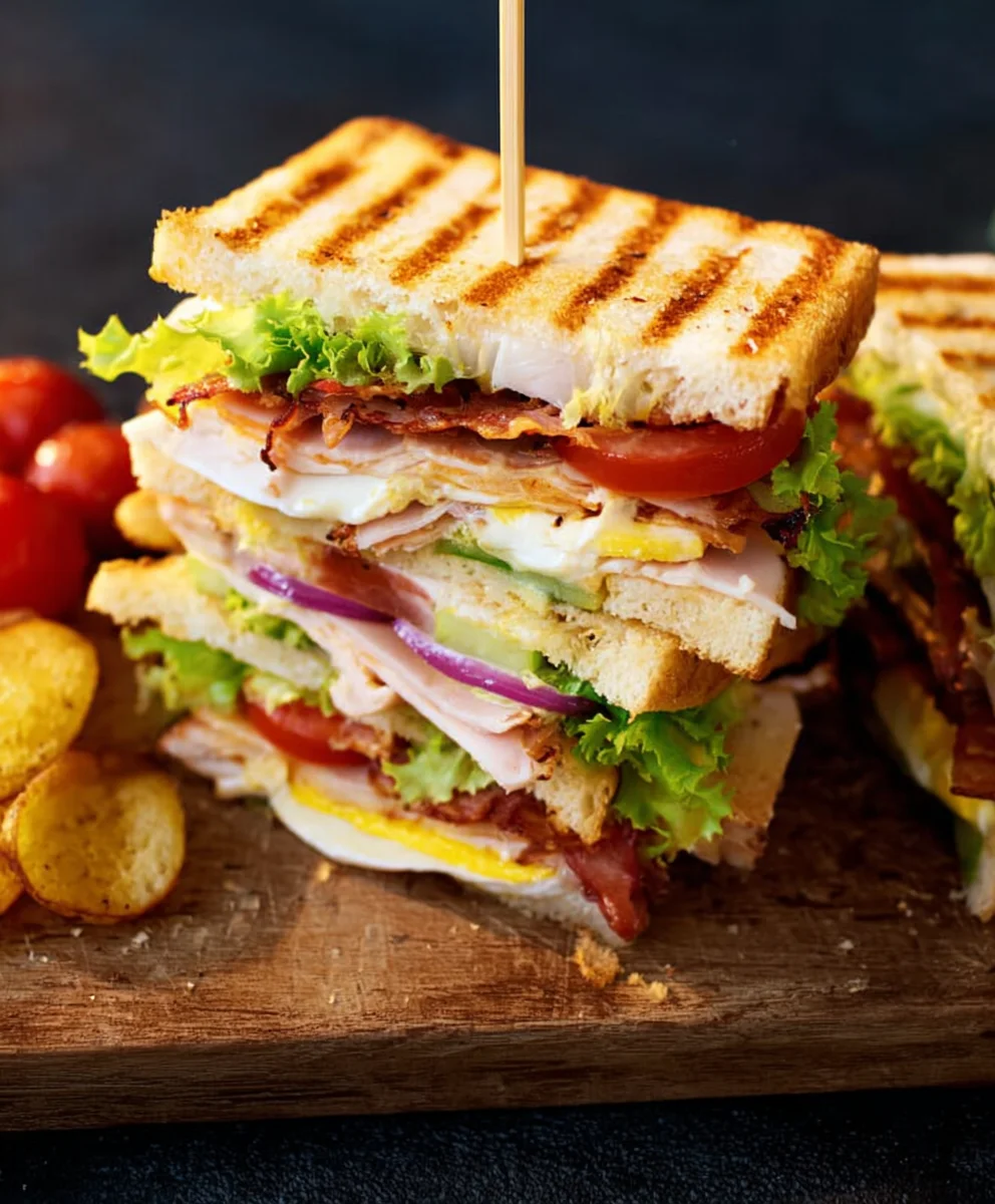 Authentisches New York Club Sandwich – ganz einfach daheim!